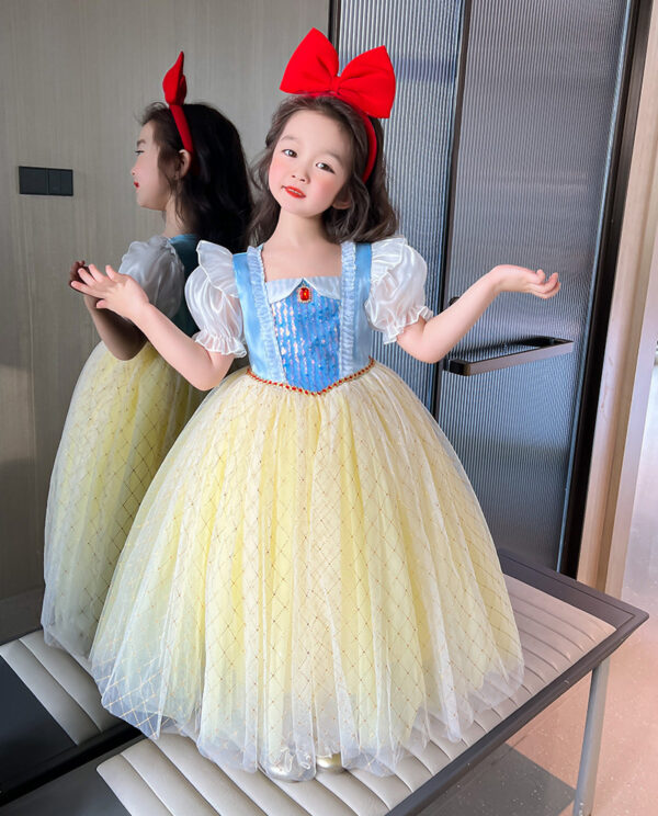 Children's Day Clothing Girls' Short Sleeve Dress