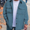 Coat Men Polo Collar Top Men Fashion