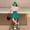 Girls' Leisure Sports Two-piece Suit Middle-sized Teenager Clothing